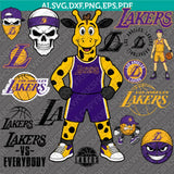 Los Angeles Lakers Logo SVG | NBA Vector Cricut & Silhouette