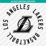 Los Angeles Lakers Logo SVG | NBA Vector Cricut & Silhouette