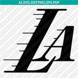 Los Angeles Lakers Logo SVG | NBA Vector Cricut & Silhouette