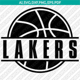 Los Angeles Lakers Logo SVG | NBA Vector Cricut & Silhouette