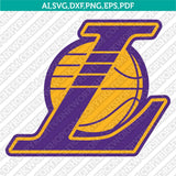 Los Angeles Lakers Logo SVG | NBA Vector Cricut & Silhouette