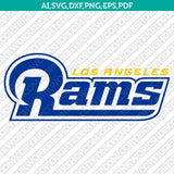 Los Angeles Rams SVG Bundle – NFL Football Logo Vector Cricut