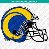 Los Angeles Rams SVG Bundle – NFL Football Logo Vector Cricut