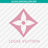 Louis Vuitton Logo SVG Cut File Cricut Clipart Dxf Eps Png Silhouette Cameo