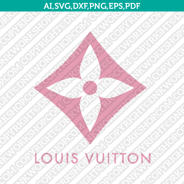 Louis Vuitton Logo SVG Cut File Cricut Clipart Dxf Eps Png Silhouette ...