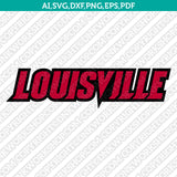 Louisville Cardinals SVG Bundle – NCAA College Logo Vector Files for Cricut