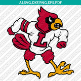 Louisville Cardinals SVG Bundle – NCAA College Logo Vector Files for Cricut