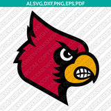 Louisville Cardinals SVG Bundle – NCAA College Logo Vector Files for Cricut