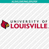Louisville Cardinals SVG Bundle – NCAA College Logo Vector Files for Cricut