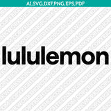 Lululemon SVG Bundle – Yoga Lifestyle Vector Cricut