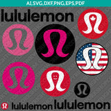Lululemon SVG Bundle – Yoga Lifestyle Vector Cricut