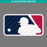 Major League Baseball MLB Logo SVG | PNG Vector Cricut Silhouette