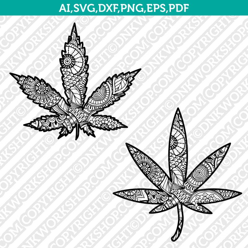 marijuana-cannabis-leaf-mandala-zentangle-svg-cricut-cut-file-clipart-dnkworkshop for Free Printable Pot Leaf Stencil Marijuana Cannabis Leaf Mandala Zentangle SVG Cricut Cut File Clipart – DNKWorkshop for Free Printable Pot Leaf Stencil