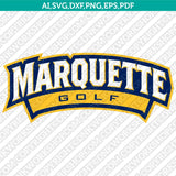 Marquette Golden Eagles SVG Bundle | NCAA College Vector Cricut