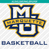 Marquette Golden Eagles SVG Bundle | NCAA College Vector Cricut