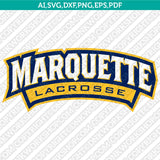 Marquette Golden Eagles SVG Bundle | NCAA College Vector Cricut