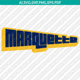 Marquette Golden Eagles SVG Bundle | NCAA College Vector Cricut