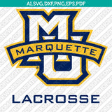 Marquette Golden Eagles SVG Bundle | NCAA College Vector Cricut