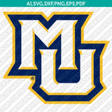 Marquette Golden Eagles SVG Bundle | NCAA College Vector Cricut