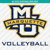Marquette Golden Eagles SVG Bundle | NCAA College Vector Cricut