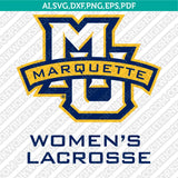 Marquette Golden Eagles SVG Bundle | NCAA College Vector Cricut