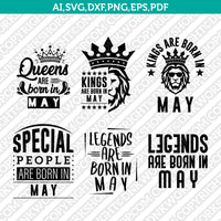 May Birthday SVG Cut File Clipart Cricut Png