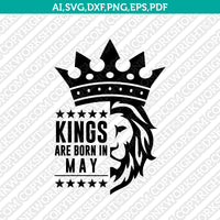 May Birthday SVG Cut File Clipart Cricut Png