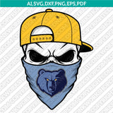Memphis Grizzlies Logo SVG | NBA Vector Cricut Silhouette