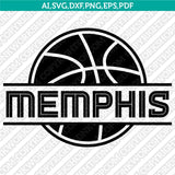 Memphis Grizzlies Logo SVG | NBA Vector Cricut Silhouette