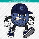 Memphis Grizzlies Logo SVG | NBA Vector Cricut Silhouette