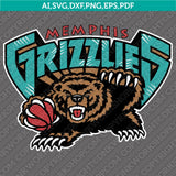 Memphis Grizzlies Logo SVG | NBA Vector Cricut Silhouette
