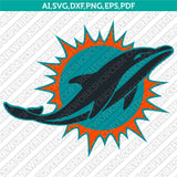Miami Dolphins SVG Bundle – NFL Football Logo Vector Cricut