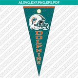 Miami Dolphins SVG Bundle – NFL Football Logo Vector Cricut