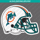 Miami Dolphins SVG Bundle – NFL Football Logo Vector Cricut