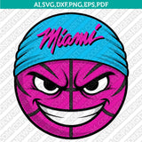 Miami Heat Logo SVG | NBA Vector Cricut Silhouette