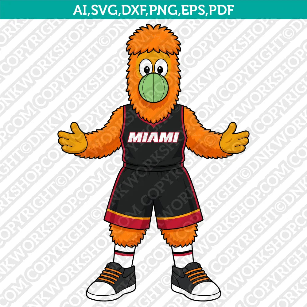 Miami Heat Logo SVG | NBA Vector Files for Cricut – DNKWorkshop