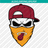 Miami Heat Logo SVG | NBA Vector Cricut Silhouette