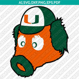Miami Hurricanes Bundle | NCAA College Vector Cricut
