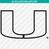 Miami Hurricanes Bundle | NCAA College Vector Cricut