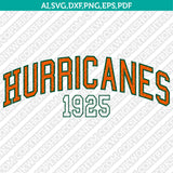 Miami Hurricanes Bundle | NCAA College Vector Cricut