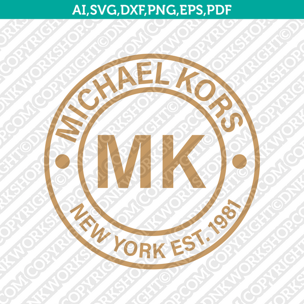 Michael Kors Logo SVG Cut File Cricut Clipart Dxf Eps Png Silhouette C ...