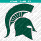 Michigan State Spartans Logo SVG Bundle | NCAA College Vector Cricut