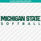 Michigan State Spartans Logo SVG Bundle | NCAA College Vector Cricut