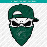 Michigan State Spartans Logo SVG Bundle | NCAA College Vector Cricut