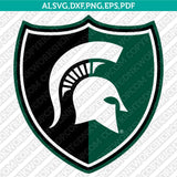 Michigan State Spartans Logo SVG Bundle | NCAA College Vector Cricut