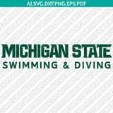 Michigan State Spartans Logo SVG Bundle | NCAA College Vector Cricut
