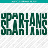 Michigan State Spartans Logo SVG Bundle | NCAA College Vector Cricut