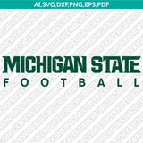 Michigan State Spartans Logo SVG Bundle | NCAA College Vector Cricut