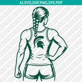 Michigan State Spartans Logo SVG Bundle | NCAA College Vector Cricut
