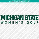 Michigan State Spartans Logo SVG Bundle | NCAA College Vector Cricut